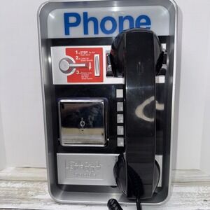 VTG Street Goods Retro Faux Pay Phone Telephone Y2K Novelty W/effects REAL PHONE